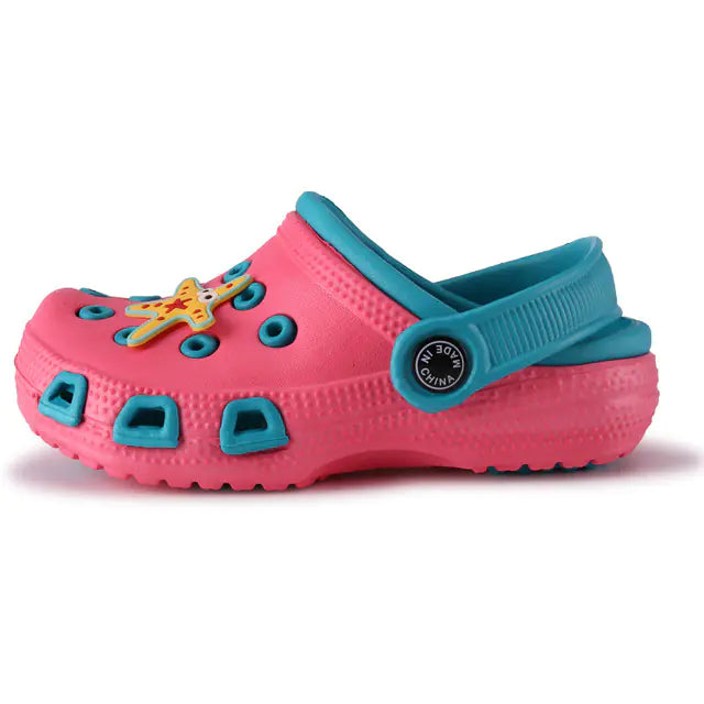 Cute Cartoon Kids Summer Garden Clogs and Sandals