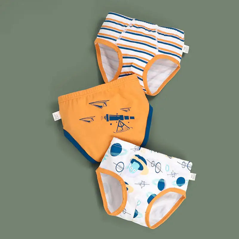 Cartoon Dinosaur Print Baby Trousers for Boys