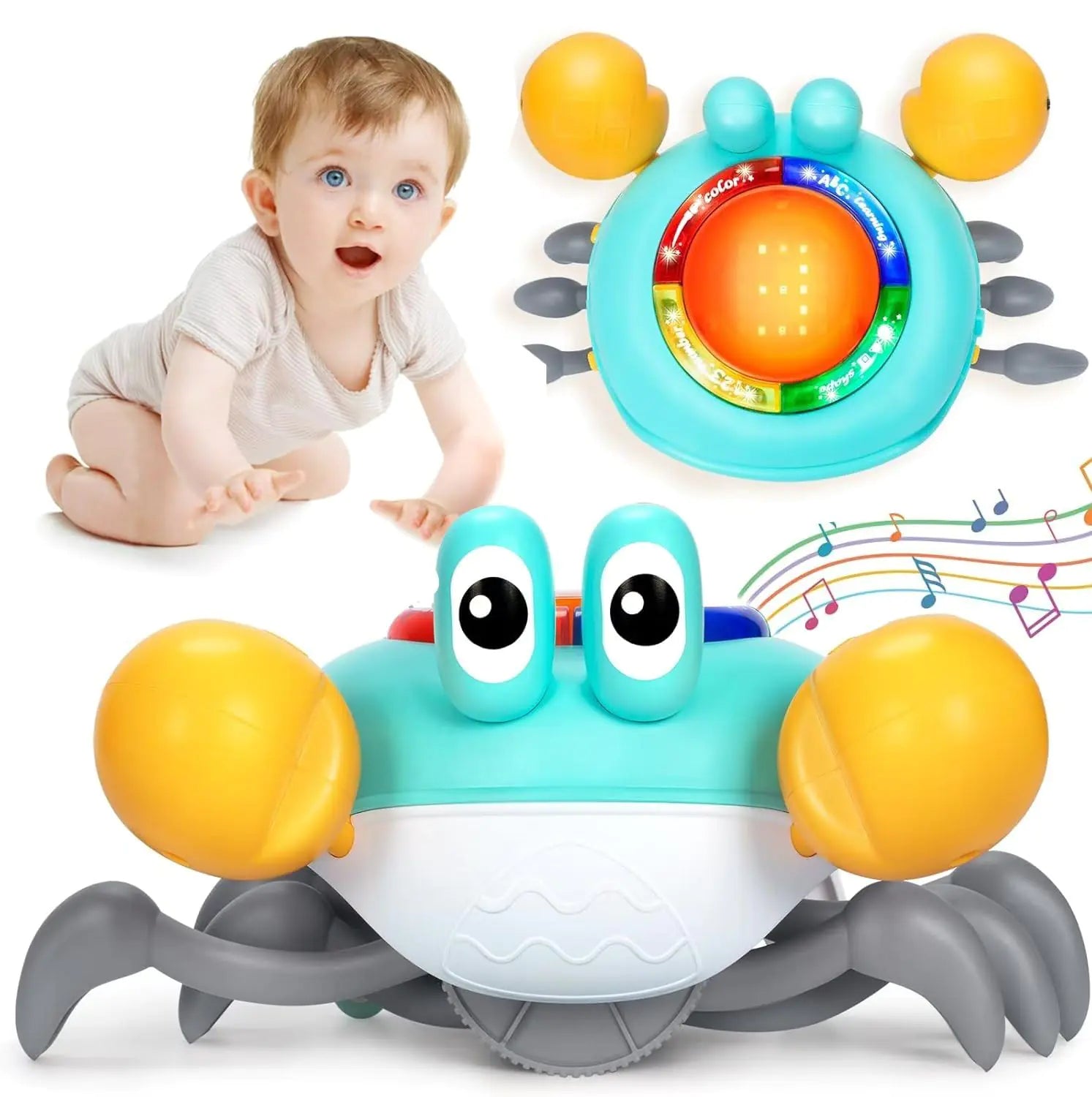 Hinpote Crawling Crab Baby Toy