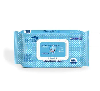 Baby Wet Wipes with Lid - 80 Count for Newborns