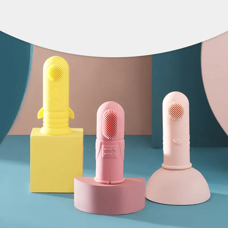 Infant's Gentle Silicone Finger Toothbrush