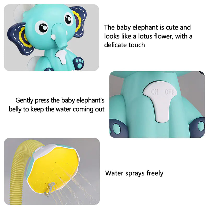 Elephant Water Fun Bath Toy