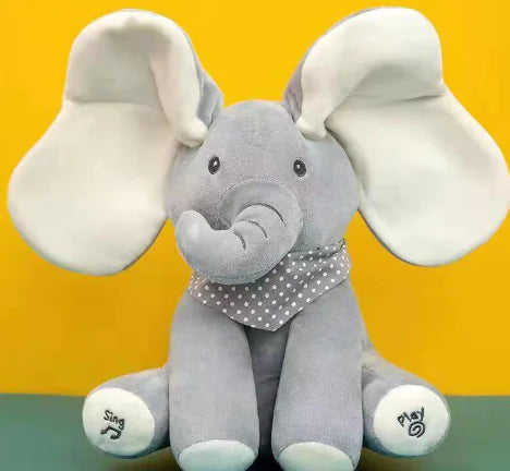 Musical Cuddle Elephant Plush Toy