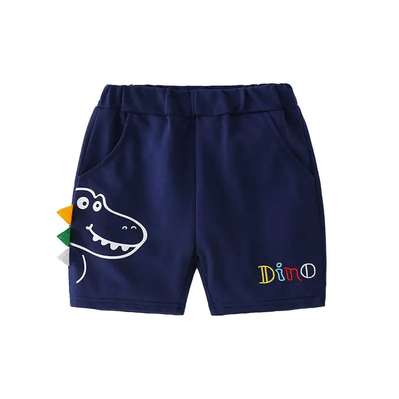 Boys' Striped Sports Shorts for Children