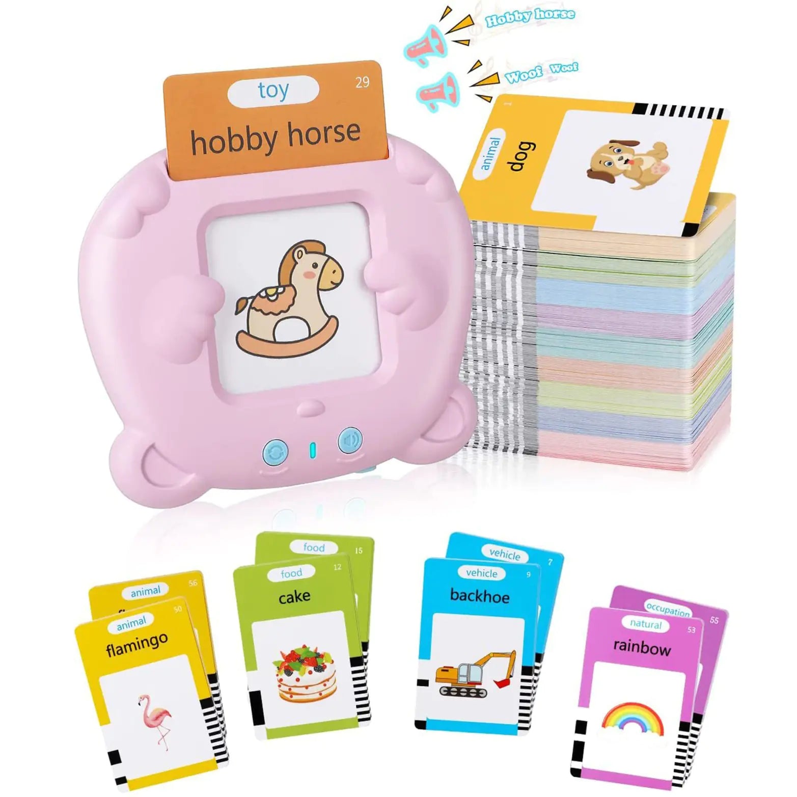 Bilingual Kids' Learning Flash Cards Machine