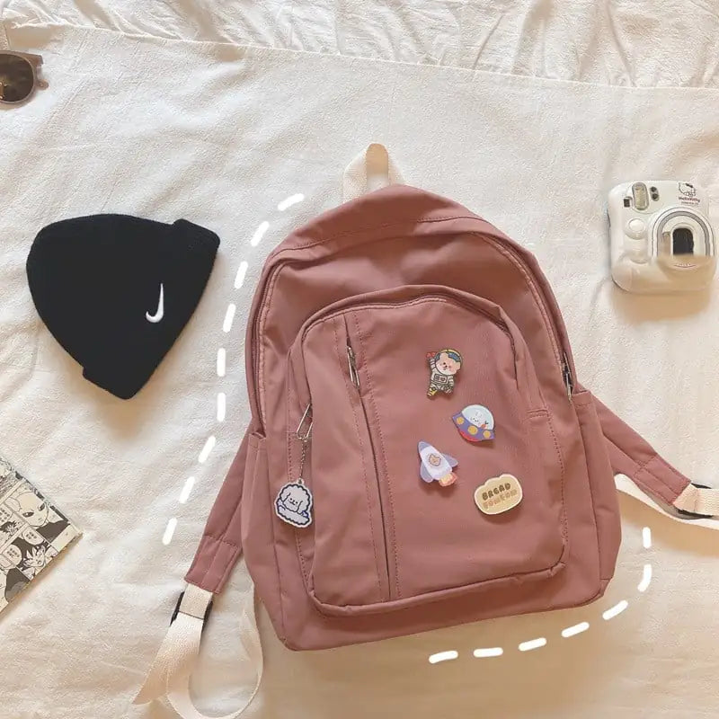 Korean Harajuku Style Backpack for Middle School Girls