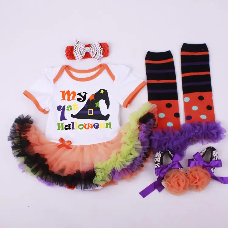 Infant Skeleton Halloween Costume Set