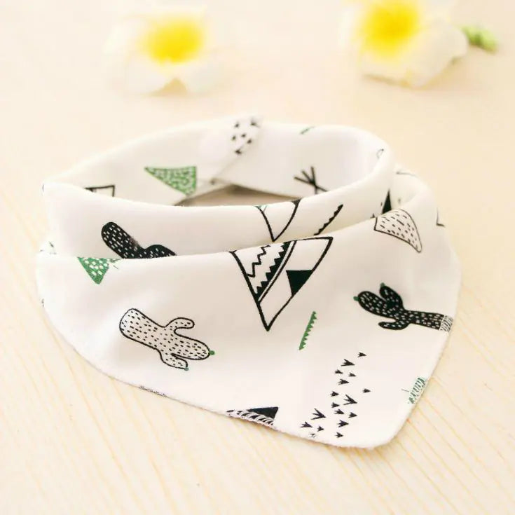 Chic Waterproof Baby Bibs with Cute Designs