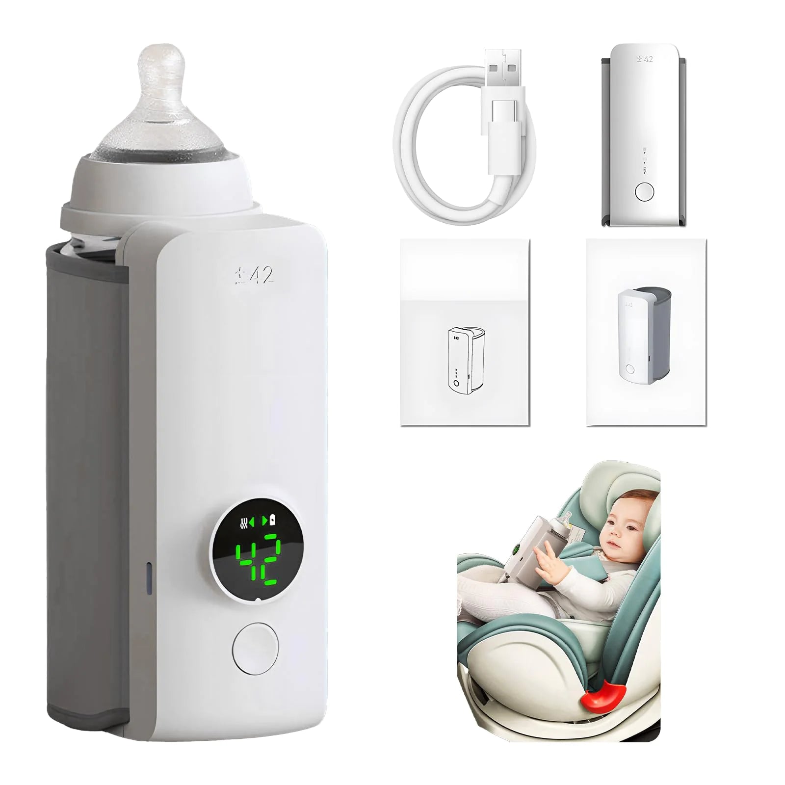 Portable Baby Milk Heater