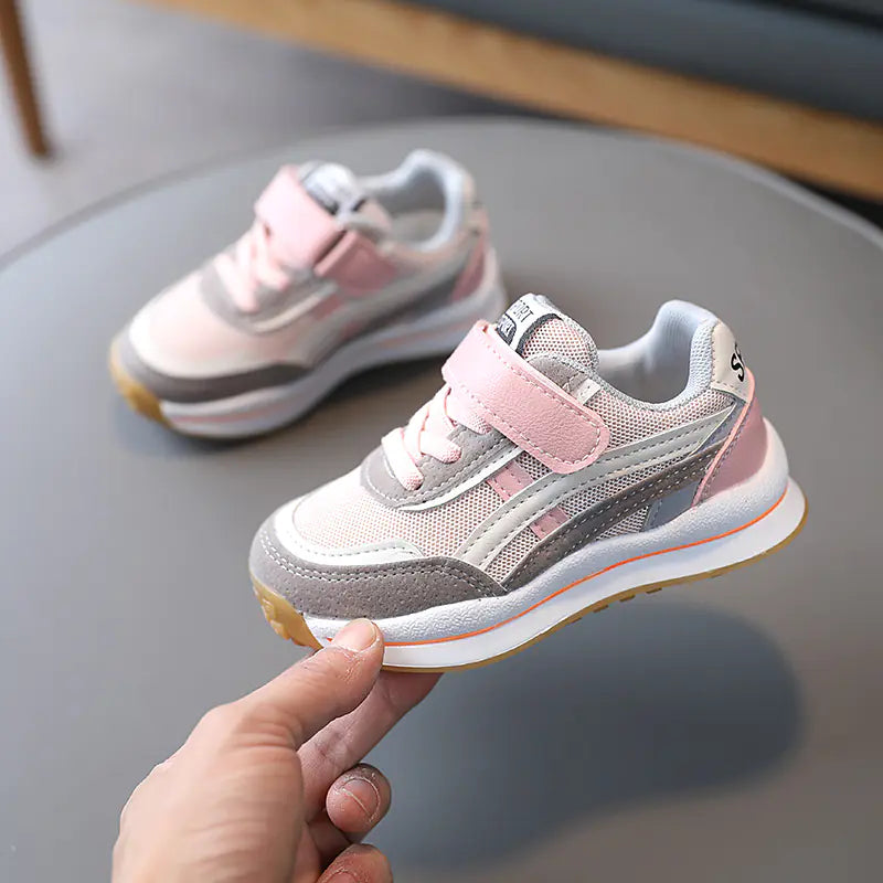 Kids Breathable Mesh Running Sneakers