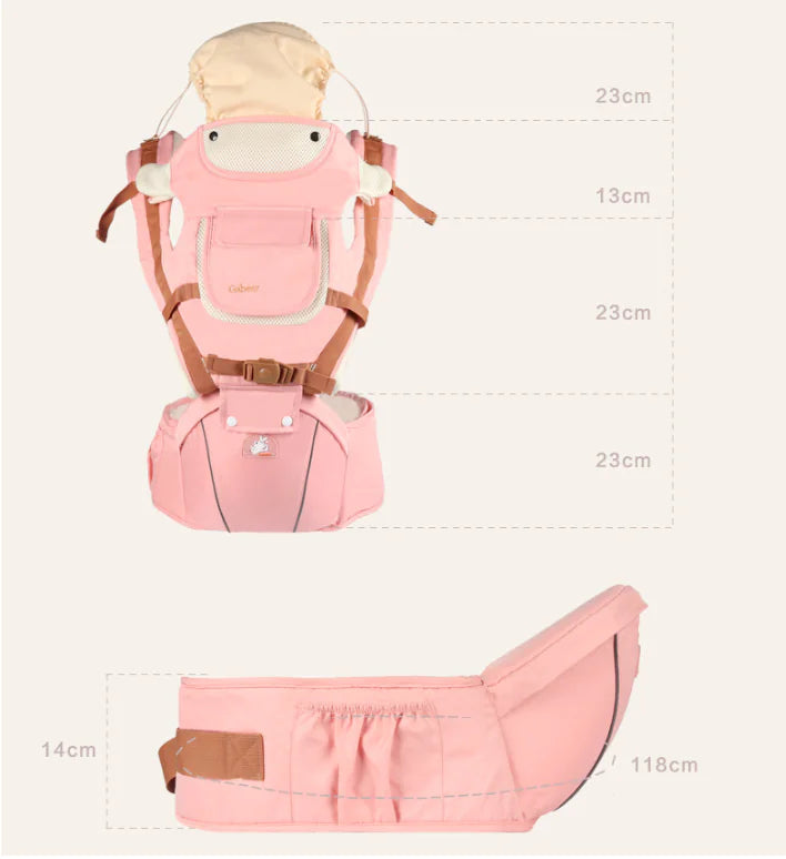 Baby Carrier Waist Stool - Breathable Multi-Function