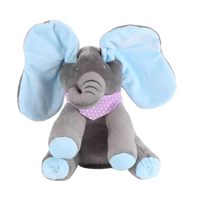 Interactive Elephant Plushie – Peekaboo Play