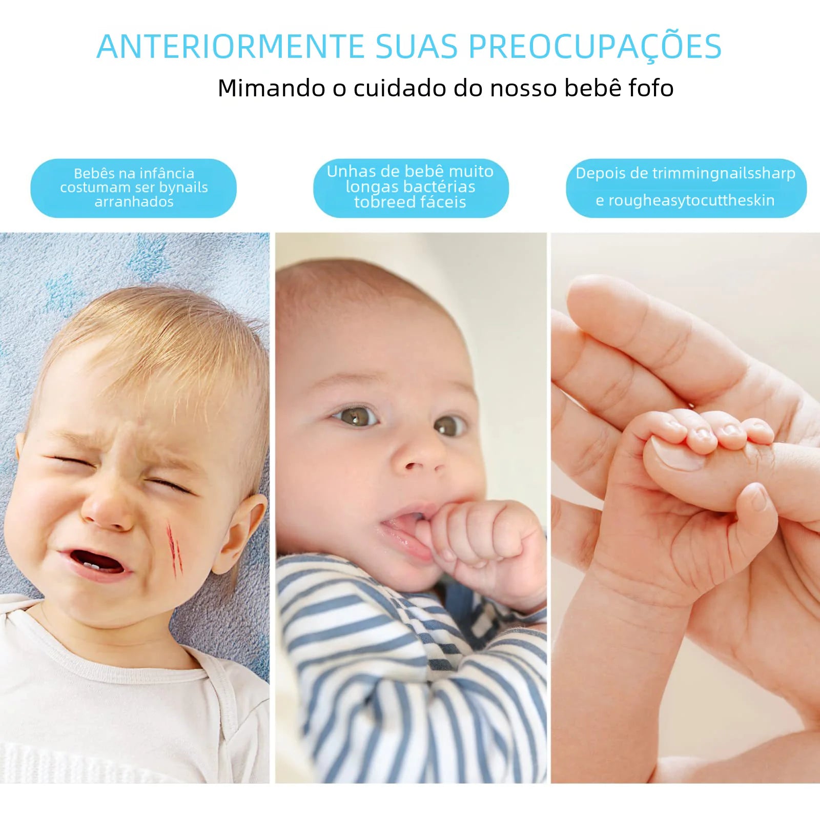 Baby-Safe Electric Nail Groomer