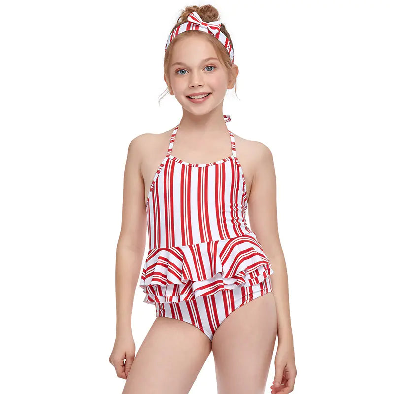 High-Quality Girls' Swimwear in Various Sizes (Wholesale)