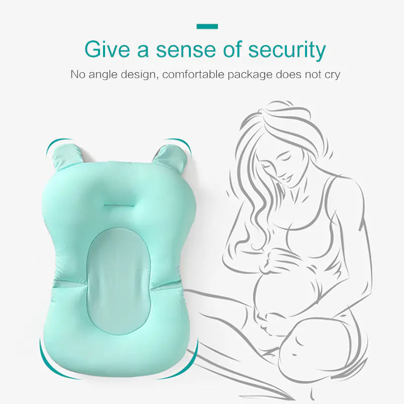 Baby Bath Suspension Pad for Safe Bathing
