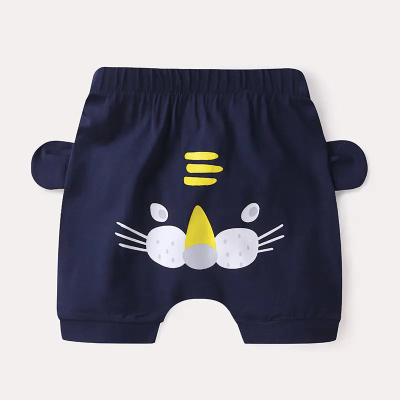 Summer Cartoon Baby Cotton Shorts