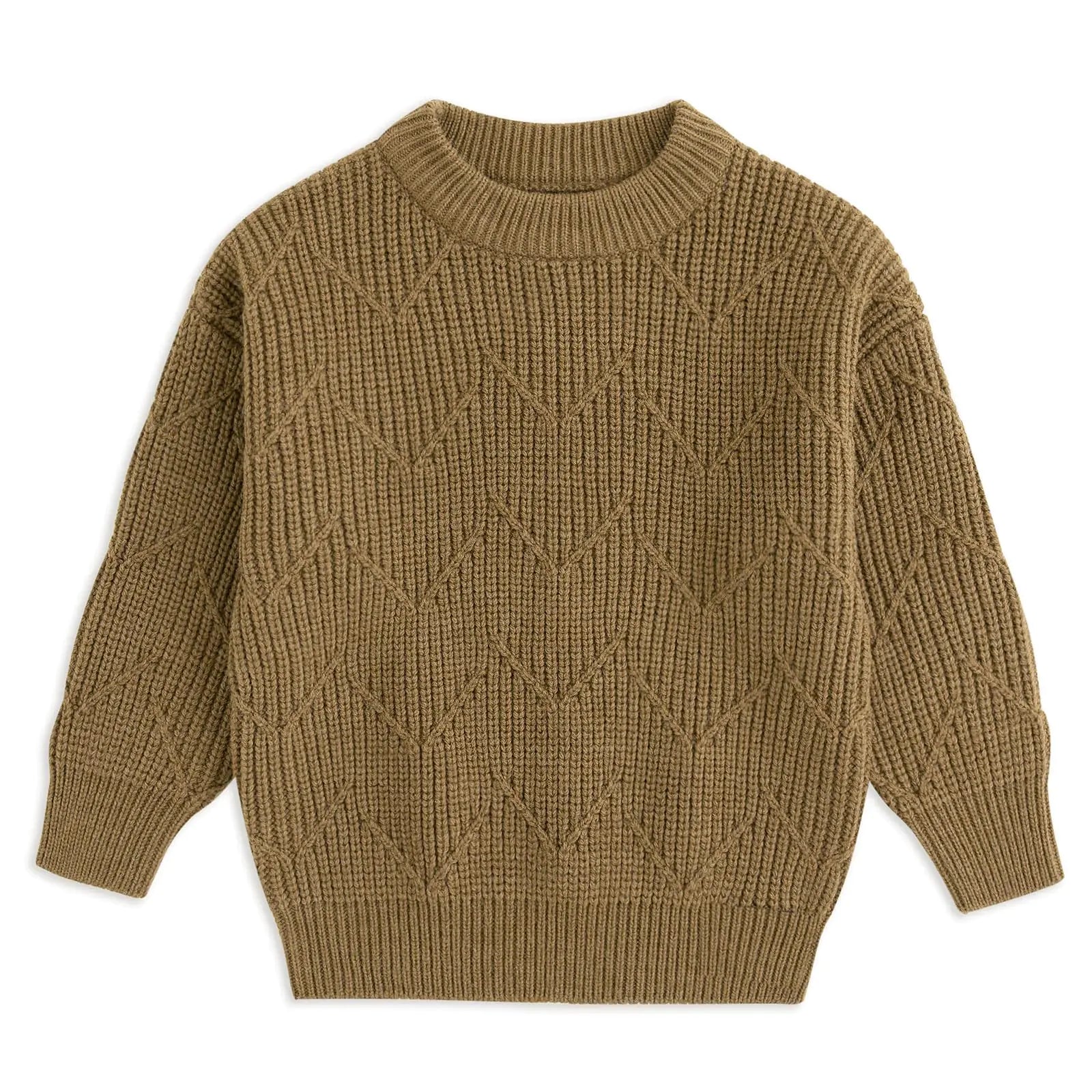 Curipeer Boys Sweater Crewneck Cable Knit Long Sleeve Pullover Sweaters Tops for Big Kids