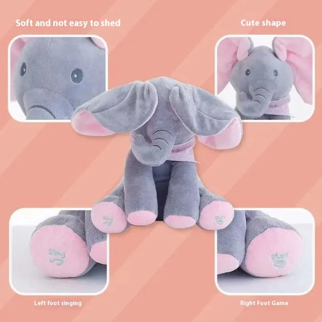 Musical Elephant Plushie for Kids