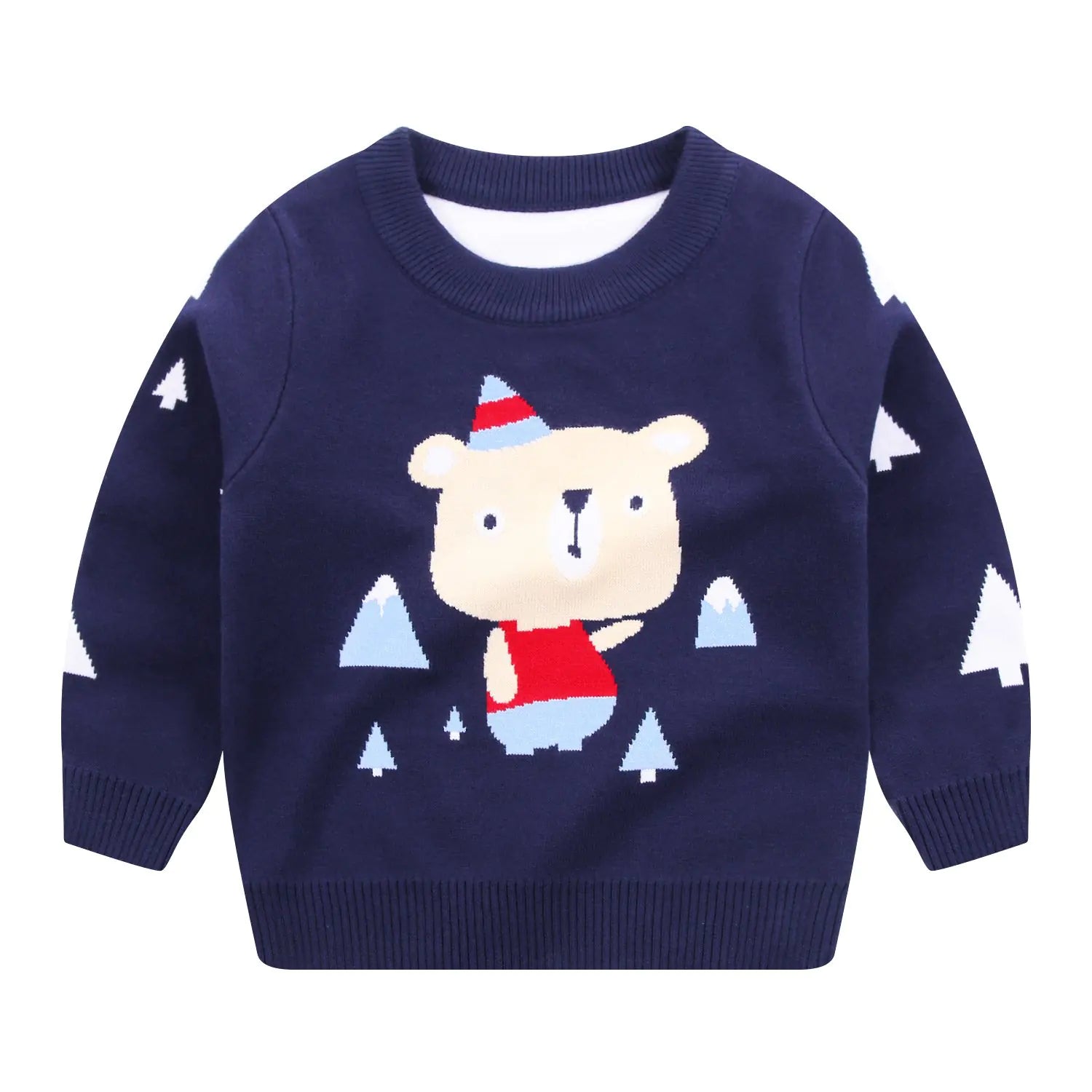 Cute Cartoon Cotton Sweaters for Boys and Children