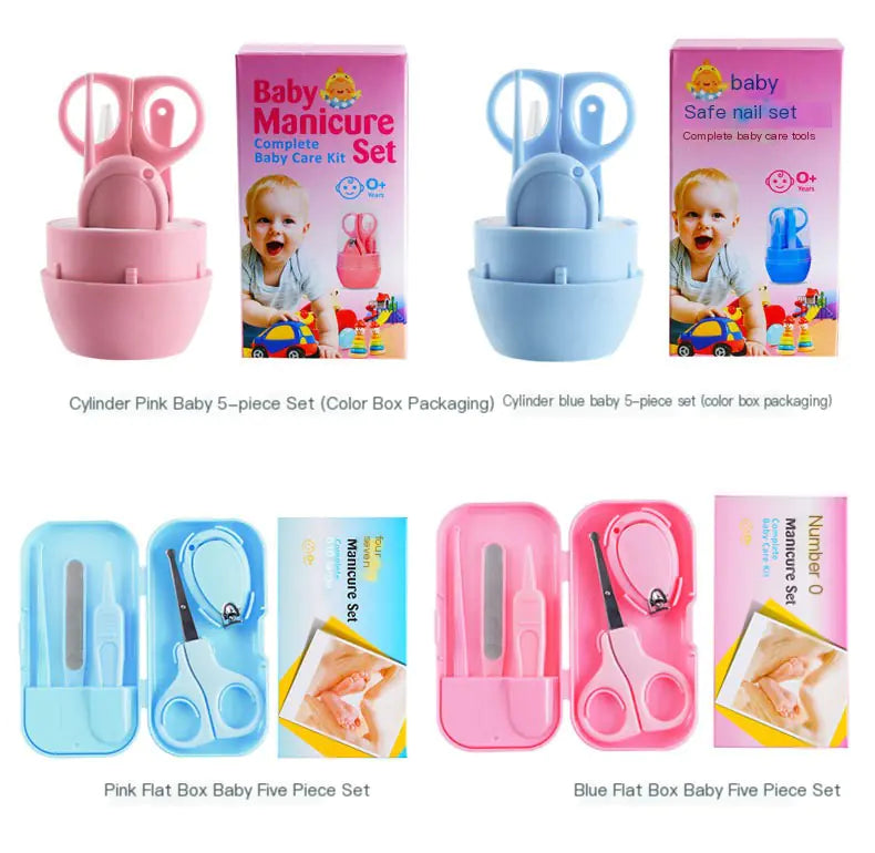 Infant Safety Nail scissors - 5-Piece Set
