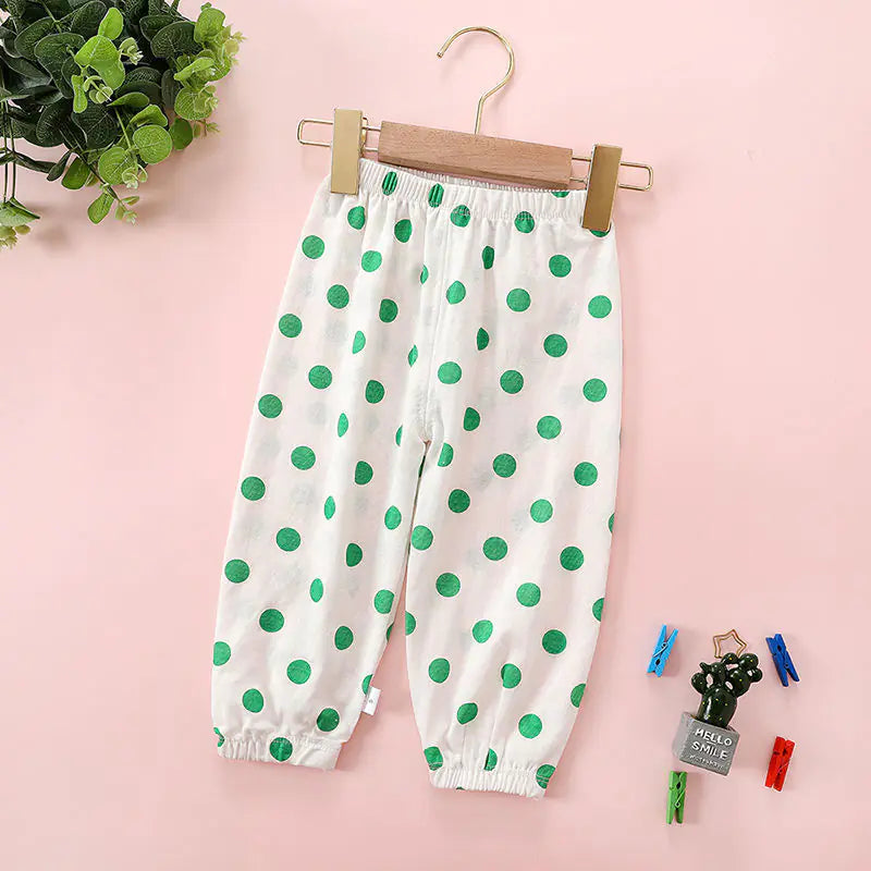 Cute Printed Cotton Trousers for Girls