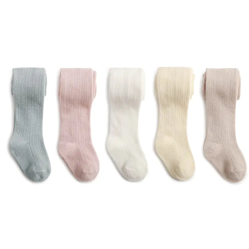 Chic Summer Cotton Leggings for Little Girls