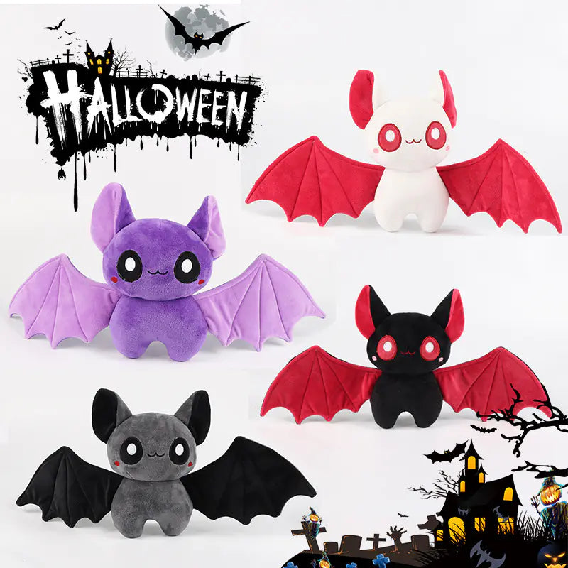 Halloween Cuddly Pumpkin Bat Jelly Plushies
