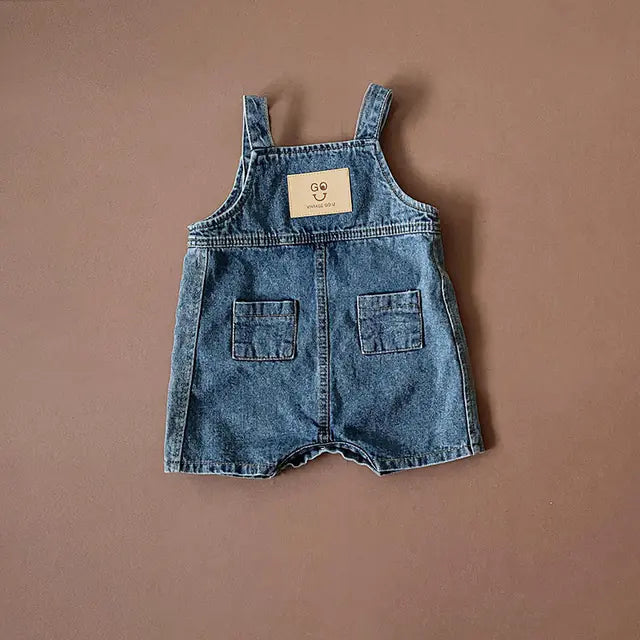 Chic Toddler Denim Overalls