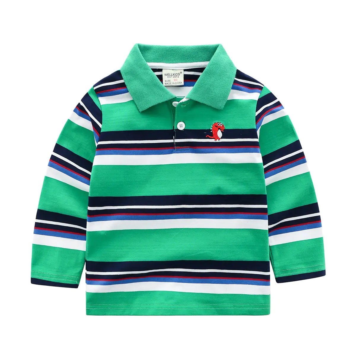 Boys Striped Long Sleeve T-Shirt