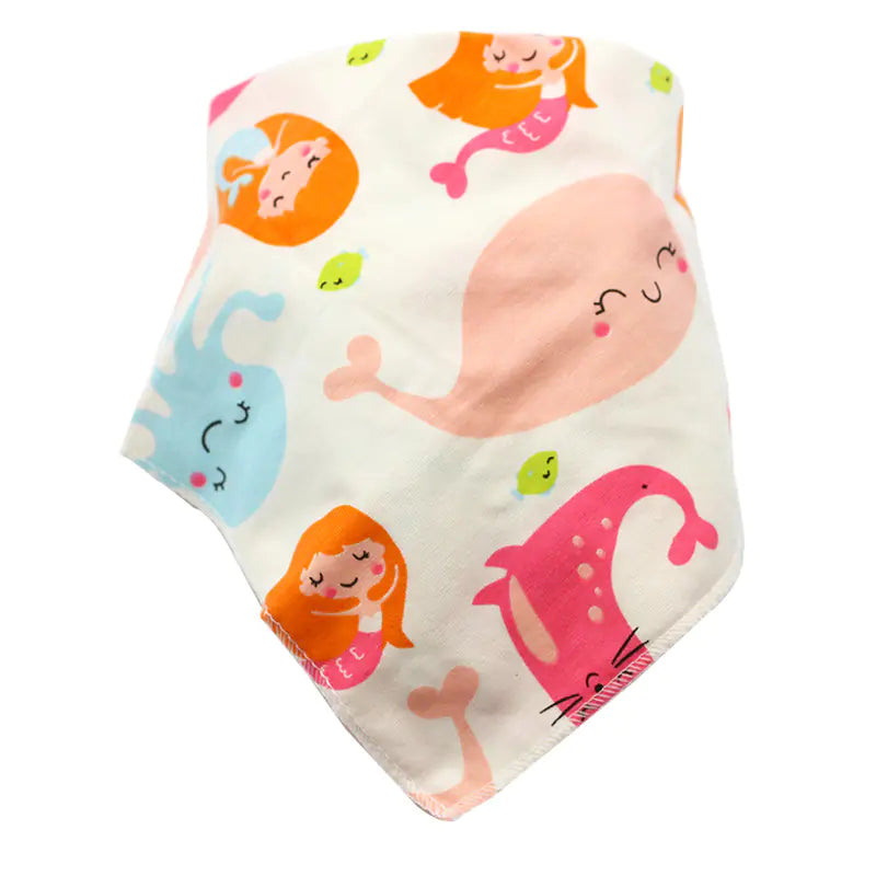 Chic Waterproof Baby Bibs with Cute Designs