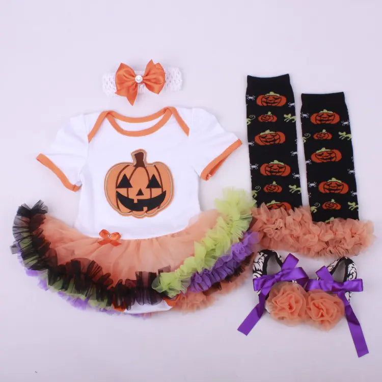 Infant Skeleton Halloween Costume Set