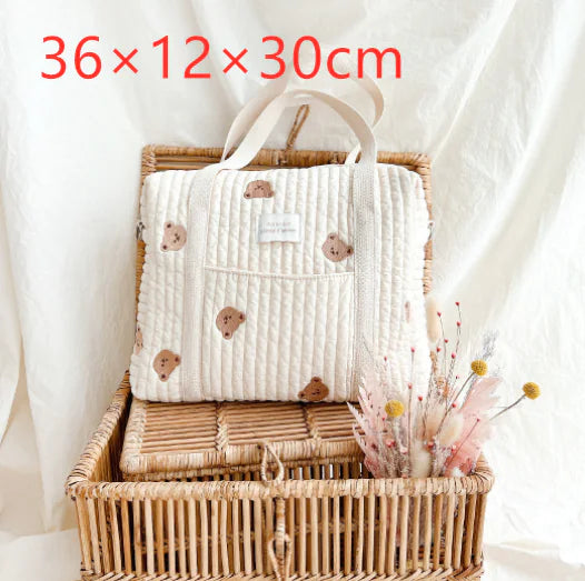 Multifunctional One Shoulder Diaper Mommy Bag