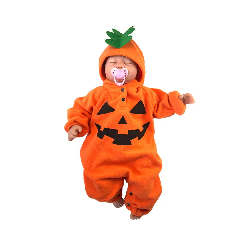 Autumn Pumpkin Baby Romper