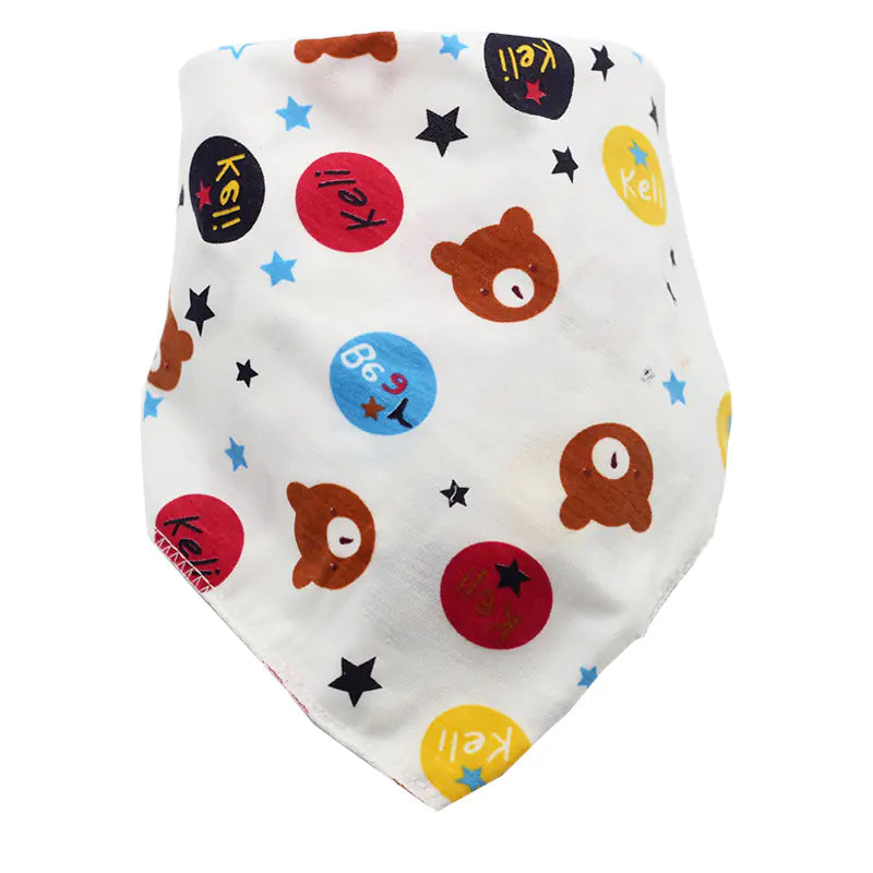 Chic Waterproof Baby Bibs with Cute Designs