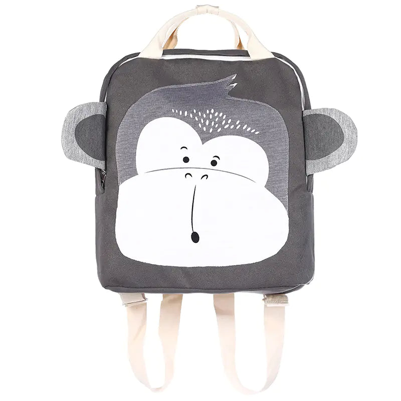 3D Cartoon Animal Backpack for Kids' School