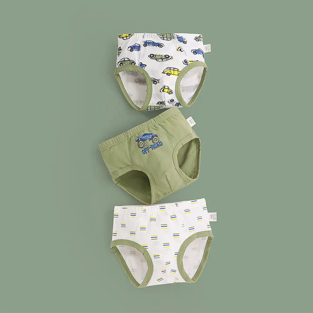 Cartoon Dinosaur Print Baby Trousers for Boys