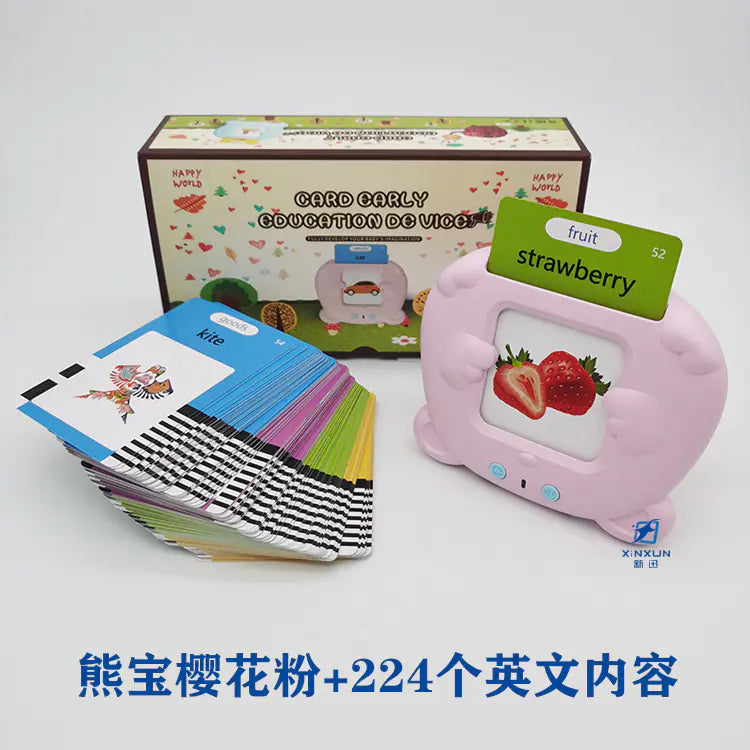 Bilingual Kids' Learning Flash Cards Machine