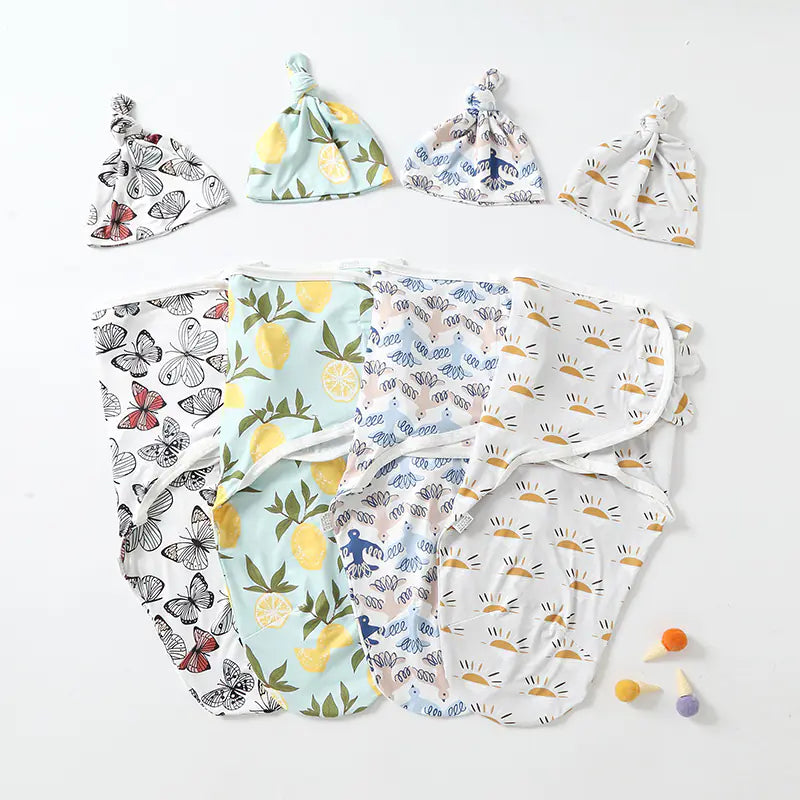 Newborn Cozy Swaddle Set