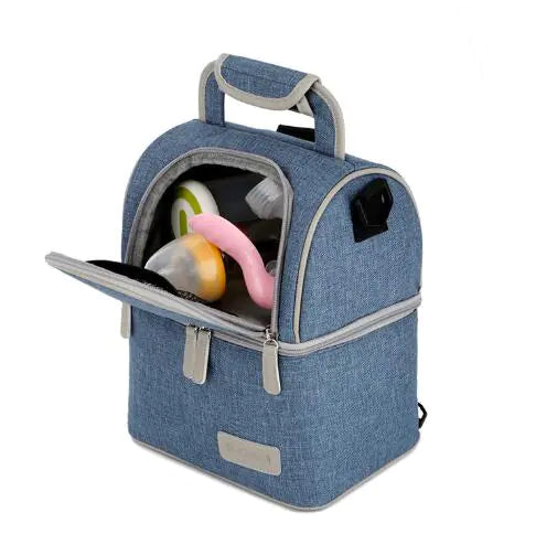 Insulated Lunch and Milk Storage Backpack for Moms