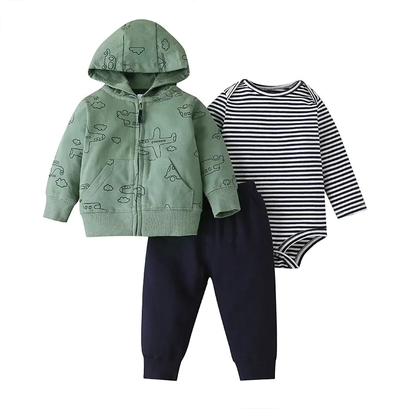 New Baby Kids Outfit Set with Hoodie