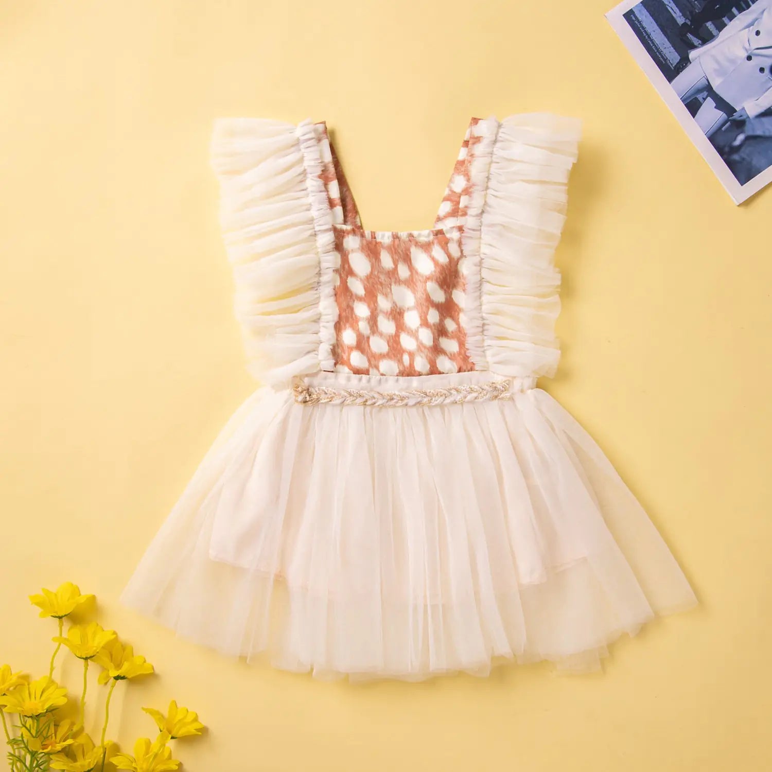 Cute Mesh Princess Dress for Girls' Baby Outfit