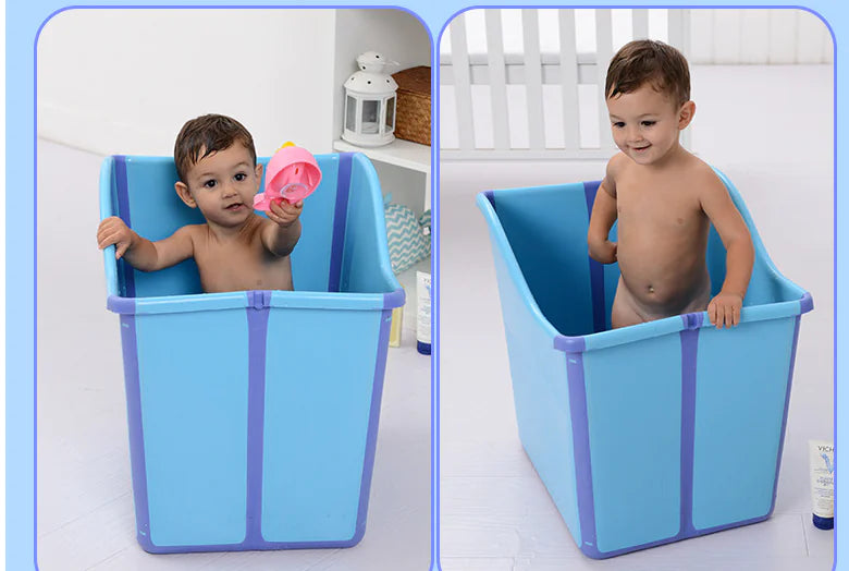 Compact Kids' Comfort Bath Tub