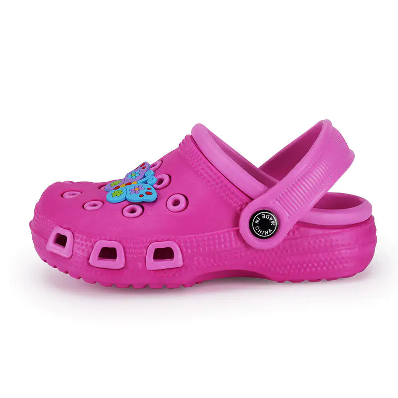 Cute Cartoon Kids Summer Garden Clogs and Sandals