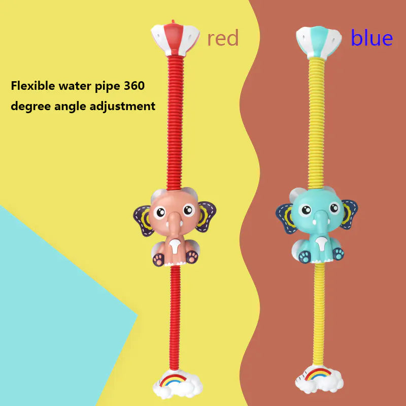 Elephant Fun Kids' Shower and Bath Toy Set