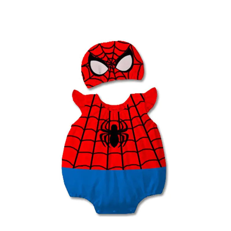 Korean Halloween Baby Spider-Bat Suit