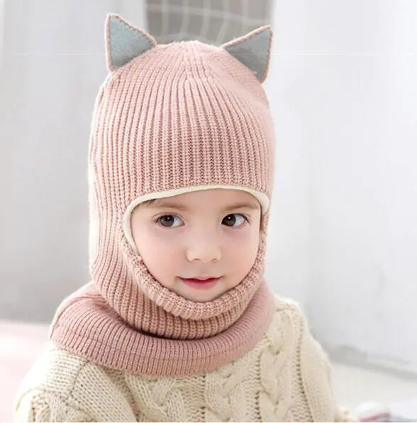 Baby Winter Scarf and Hat Set