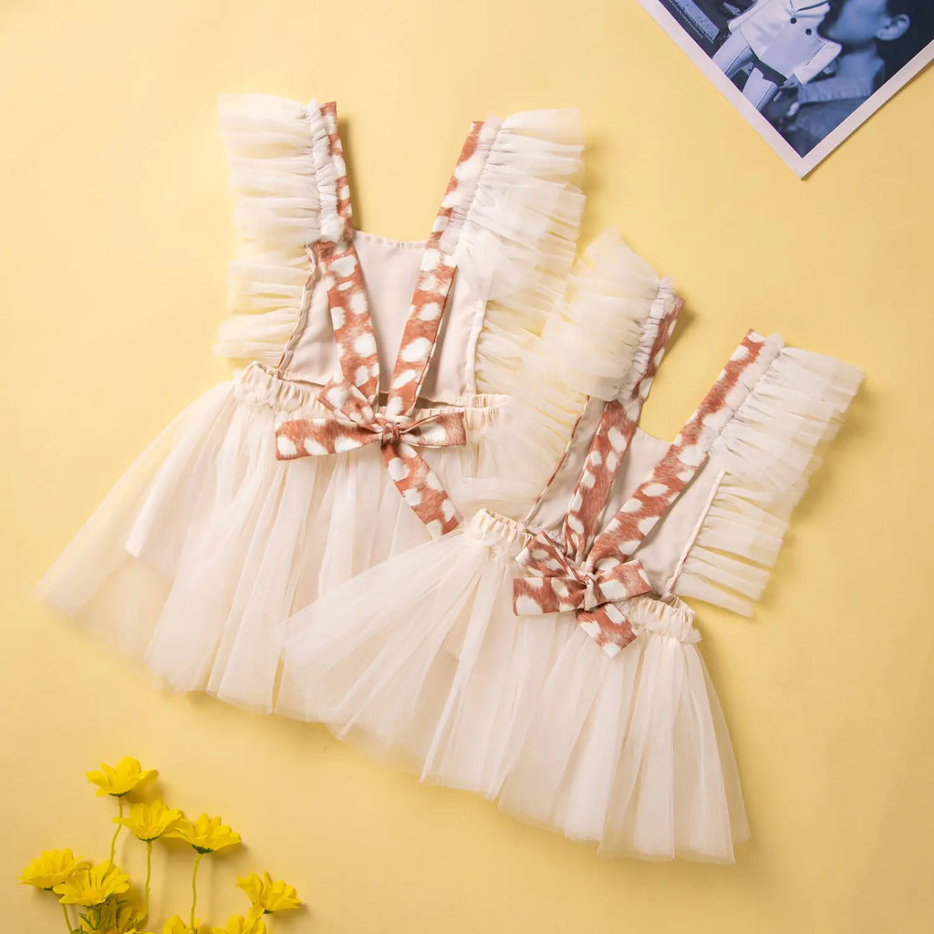 Cute Mesh Princess Dress for Girls' Baby Outfit