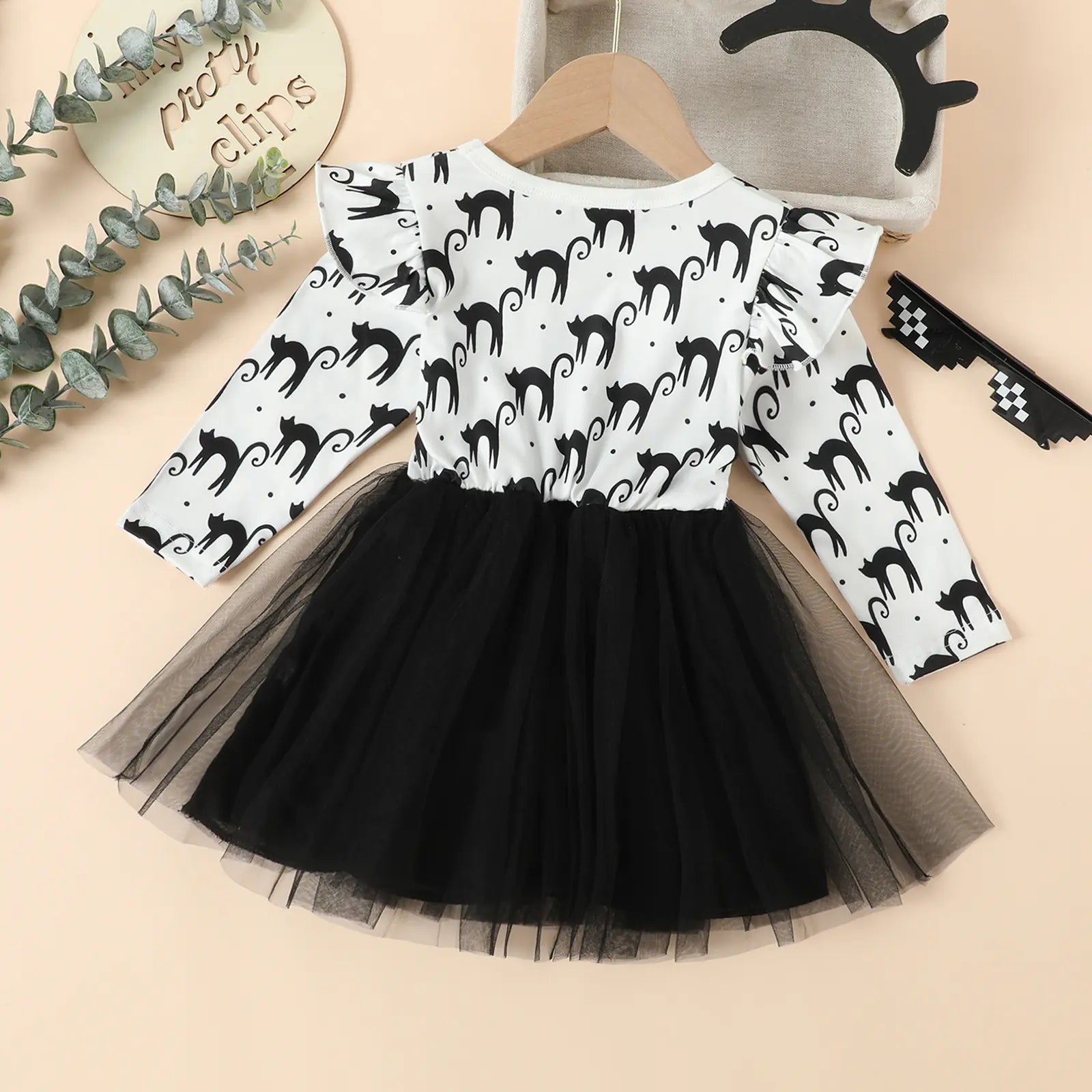 2023 Festive Girls' Halloween Costume Dress