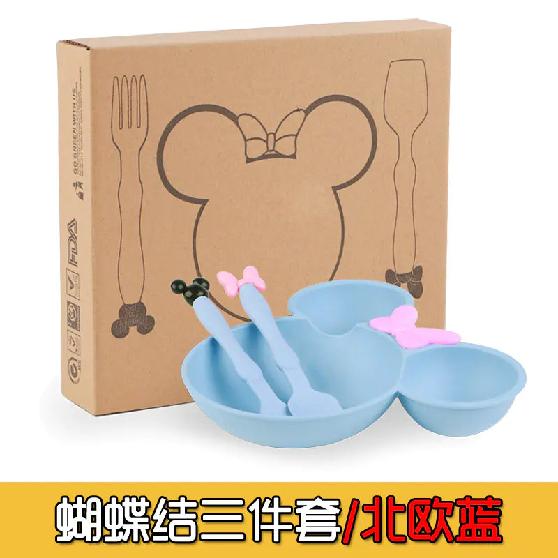 Kids' Eco-Friendly Cartoon Dining Set