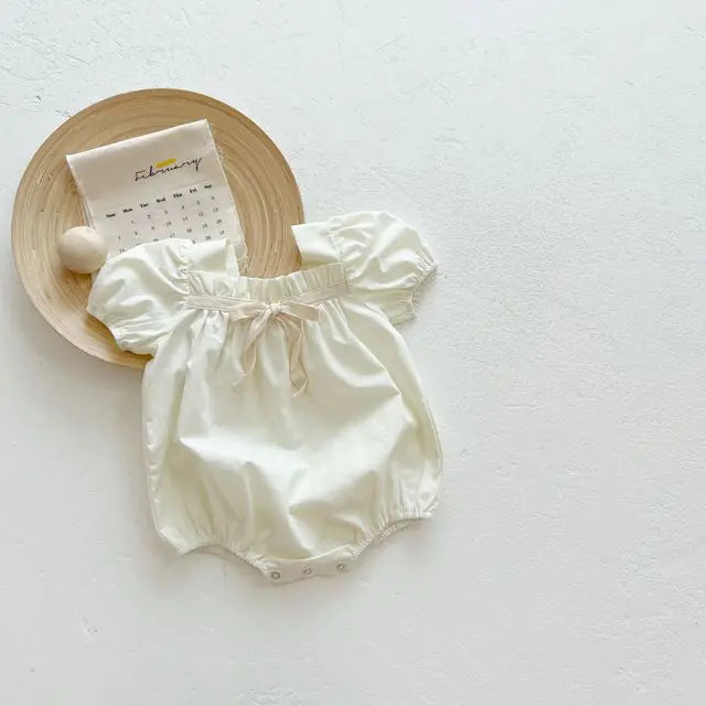 Floral Summer Onesie for Baby Girls
